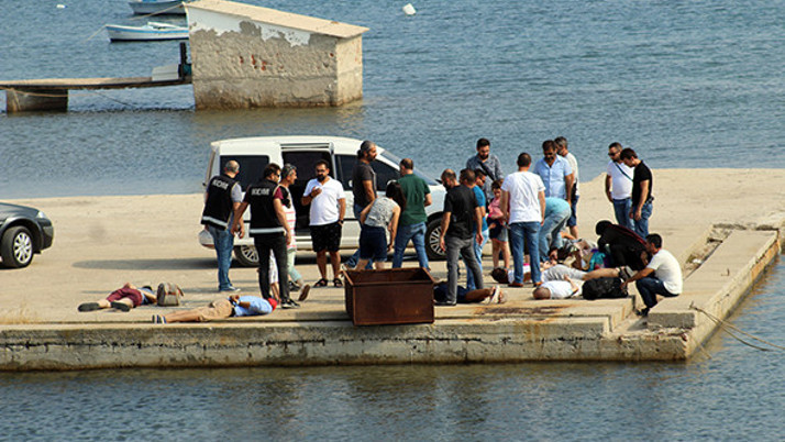 FETÖ şüphelisi 15 kişi Midilli Adası’na kaçamadan yakalandı!