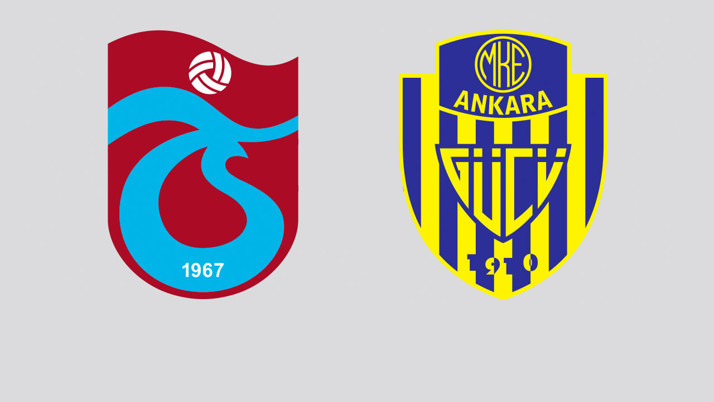 Trabzonspor - Ankaragücü maçı özet ve golleri