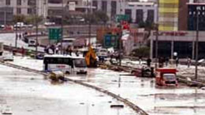 Sakarya taştı, araziler sular altında