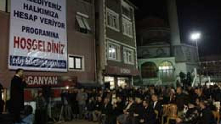 Belediye vatandaşa hesap veriyor!