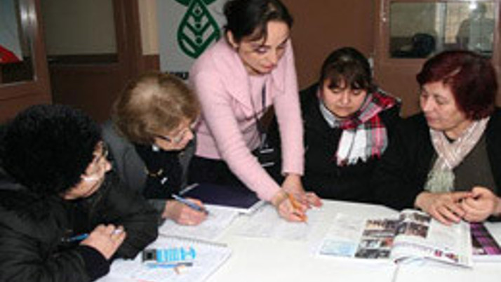 Çankayalı teyzelerin ingilizce merakı