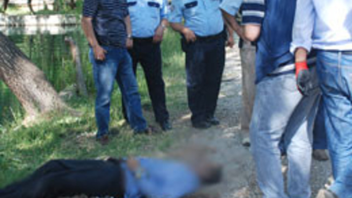 Alabalık yetiştirme tesisinde ceset