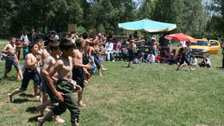 Pasinler'de karakucak güreşleri