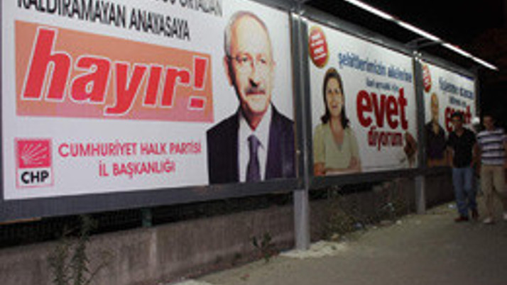 'Evet'le 'hayır' yanyana!
