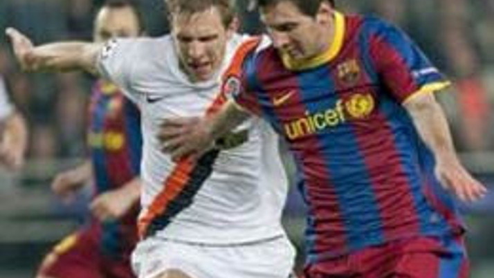 Barcelona Shakhtar'ı gole boğdu