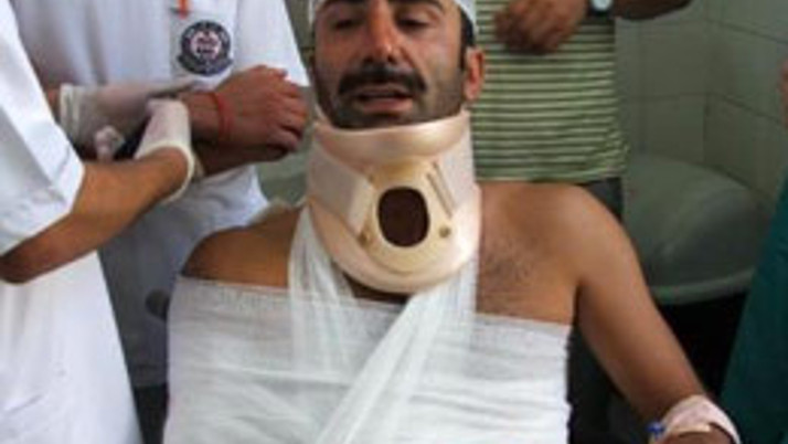 Metin Yıldız kaza yaptı!