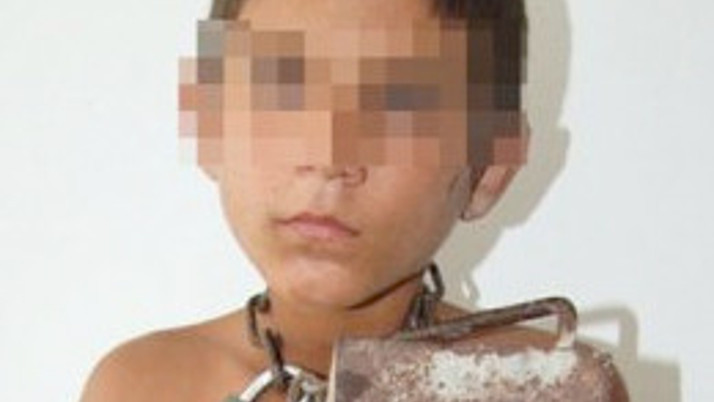 Yaramazlık yapan çocuğa akılalmaz ceza