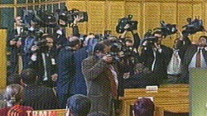 Ahmet Türke protesto şoku 