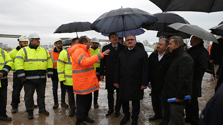 Başkan Türel ve Vali Karaloğlu kavşak denetiminde