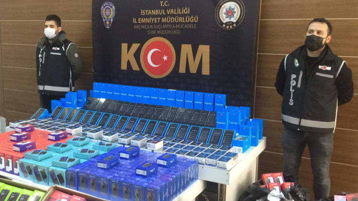 Değeri 1,5 milyon TL! İstanbul'da 4 bin 224 adet ele geçirildi