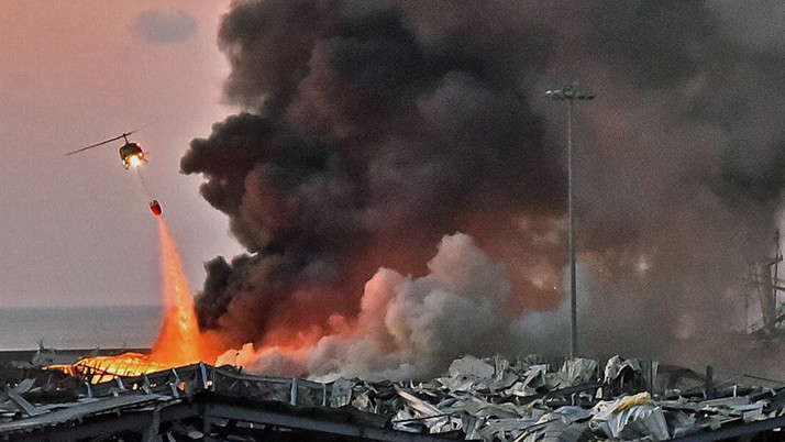 Türk iş insanları Beyrut limanının yeniden inşası için talepte bulundu