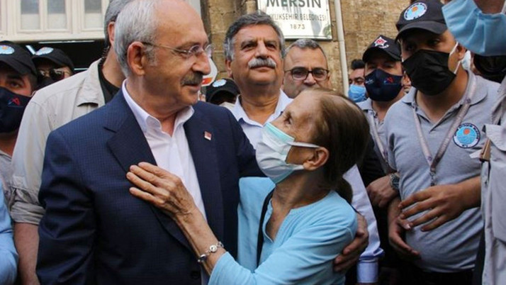 Mersin'de 'İşte Cumhurbaşkanımız' diyen kadına Kemal Kılıçdaroğlu bakın ne yanıt verdi!