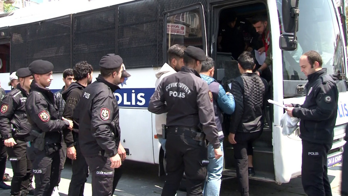 İstanbul'da 441 kaçak göçmen daha yakalandı