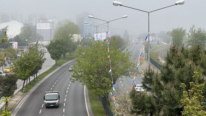 Samsun'da sis etkili oluyor! Görüş mesafesi azaldı