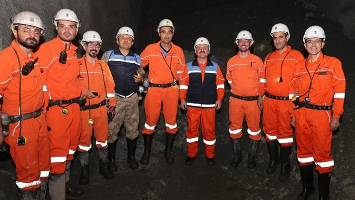 Adıyaman Valisi, maden ocağında incelemelerde bulundu
