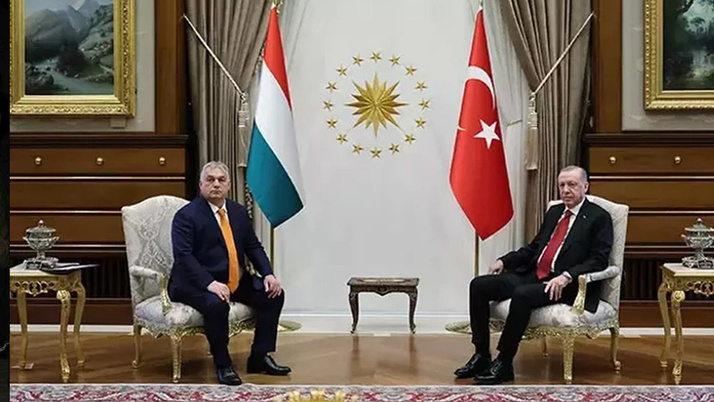 Erdoğan, Macaristan Başbakanı Orban'ı kabul etti