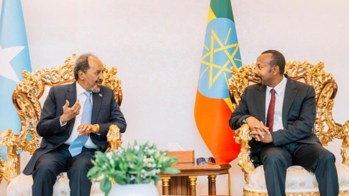 Somali Cumhurbaşkanı ile Etiyopya Başbakanı görüştü