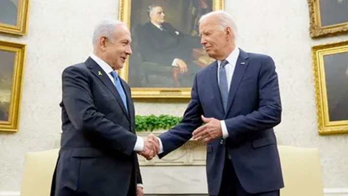 Biden'ın hedef gözetmeden bombalama tavsiyesine Netanyahu'dan Berlin yanıtı