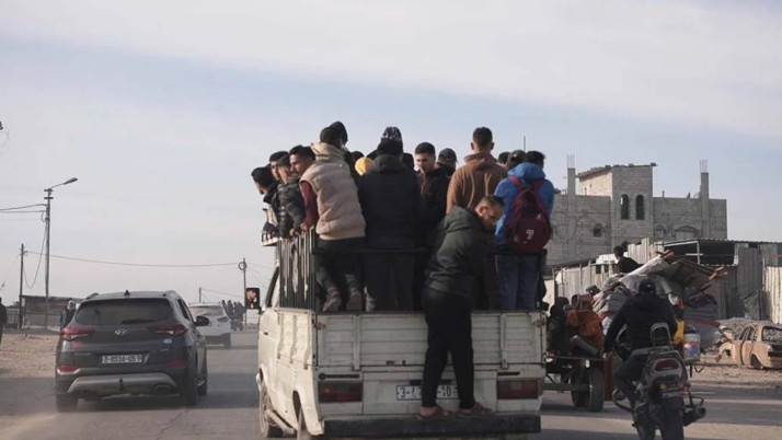 Ateşkesin ardından Filistinliler evlerine dönüyor