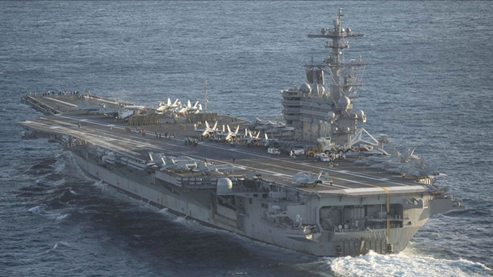 Husiler Kızıldeniz'de ABD uçak gemisi Truman'ı 1 ay içinde 8'ince kez hedef aldı