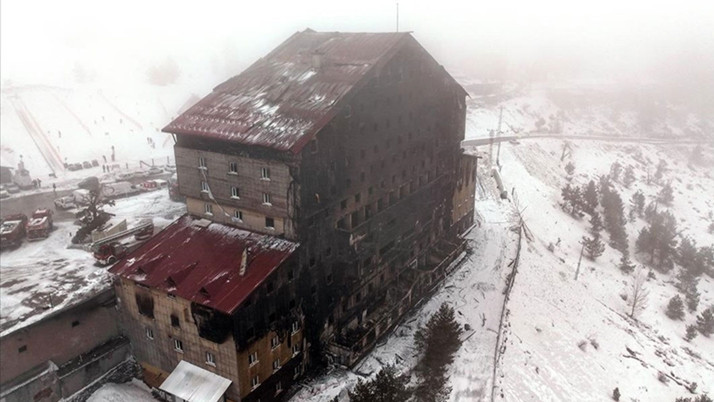 Kartalkaya'daki otel yangınına ilişkin 6 zanlı daha tutuklandı