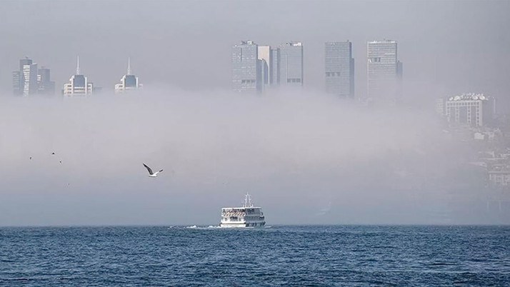İstanbul Boğazı'nda gemi trafiği çift yönlü kapatıldı İstanbul’da bazı vapur seferleri iptal edildi