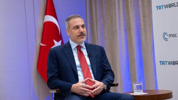 Bakan Fidan, Irak Temsilciler Meclisi Başkanı ile görüştü