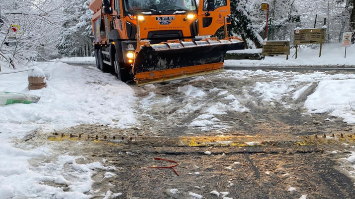 AKOM, İstanbul'da 5 gündür etkili olan kar yağışına ilişkin verileri paylaştı