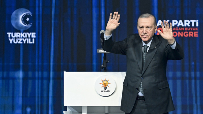 Yeniden AK Parti Genel Başkanı seçilen Cumhurbaşkanı Erdoğan'dan teşekkür konuşması