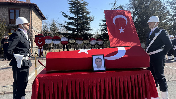 Kayseri'de şehit polis memuru İbrahim Birol için tören düzenlendi