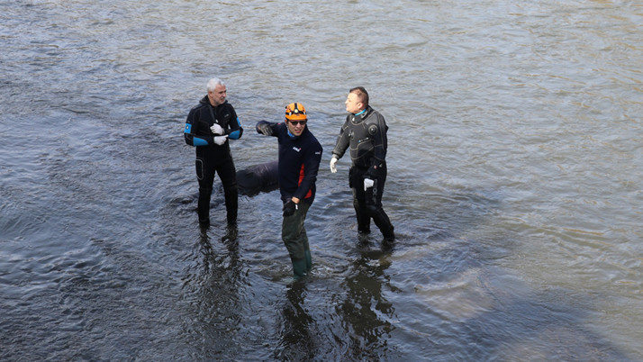 Amasya'da Yeşilırmak'ta erkek cesedi bulundu