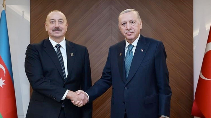 Azerbaycan Cumhurbaşkanı Aliyev'den Cumhurbaşkanı Erdoğan'a kutlama mesajı
