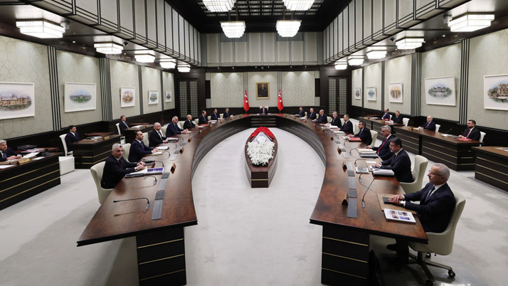 Cumhurbaşkanlığı Kabinesi toplandı