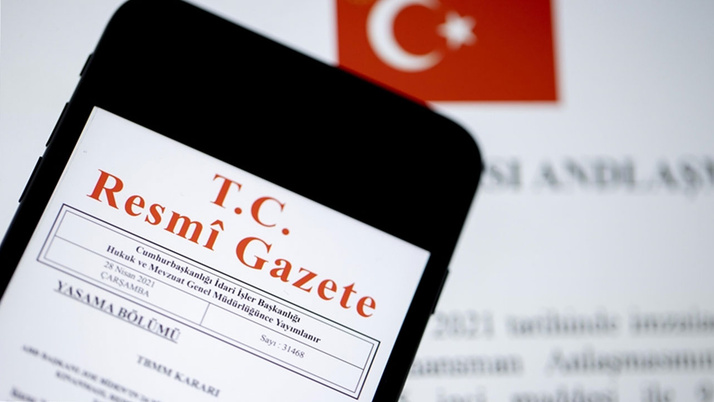 Cumhurbaşkanlığı Kararnamesi Resmi Gazete'de