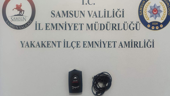 Samsun'da durdurulan araçta bulunana bakın!