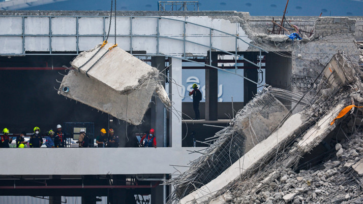 Bangkok'ta çöken yüksek katlı binanın inşaatında 11 kişi öldü, 9 kişi yaralandı