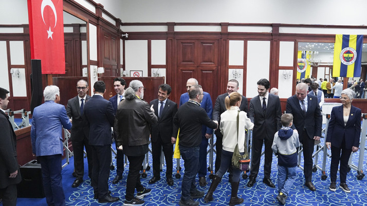 Fenerbahçe'de bayramlaşma töreni yapıldı