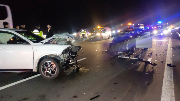 Bursa'da zincirleme kaza: 1 kişi ölü, 7 yaralı