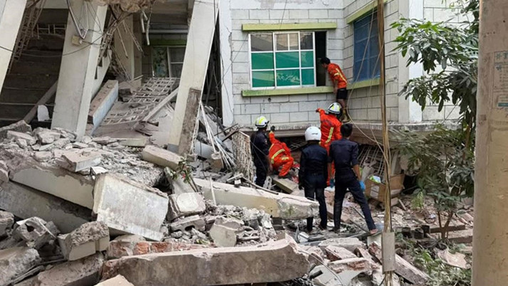 Myanmar'daki depremlerde can kaybı 3 bin 471'e yükseldi