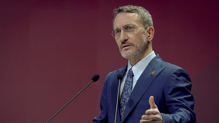 Fahrettin Altun'dan, İsrail'in Gazze'de gazetecilerin çadırını vurmasına tepki