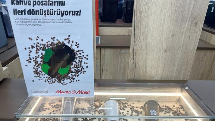 MediaMarkt Türkiye, 964 kilo kahve posasını döngüsel ekonomiye kazandırdı