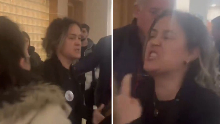 Tansiyon yükseldi! Ahmet Minguzzi'nin teyzesi sinir krizi geçirdi: Gözümün içine bakıyor