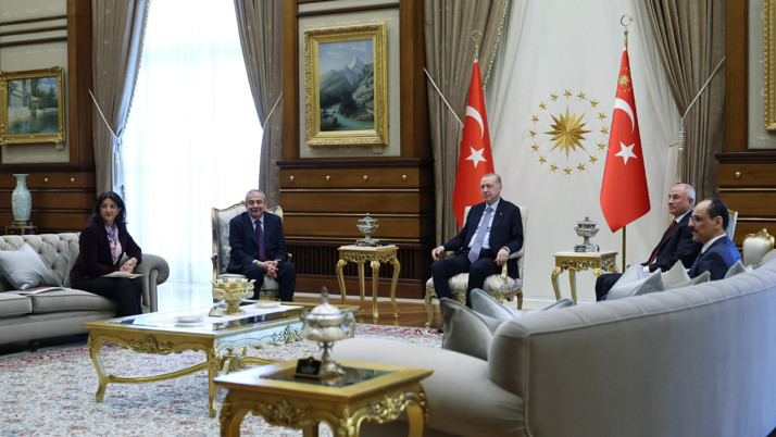 DEM heyeti Erdoğan buluşmasındaki MİT mesajı ve Sırrı Süreyla Önder detayı