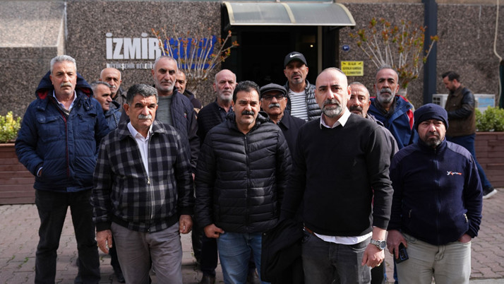 İzmir Büyükşehir Belediyesinden kıdem tazminatlarını alamayan emeklilerden açıklama
