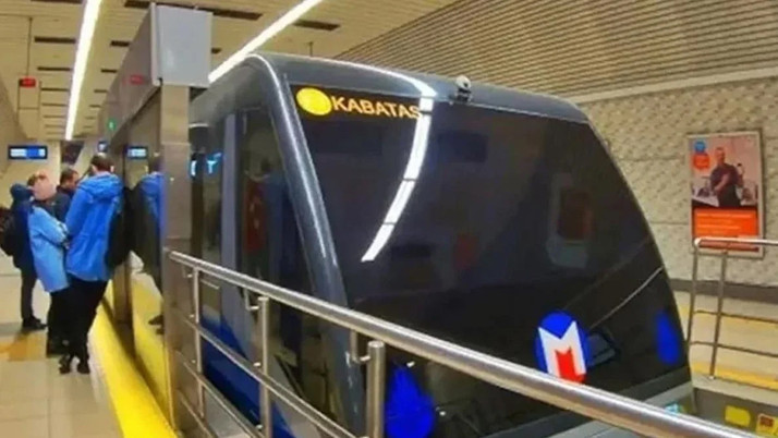 Taksim-Kabataş Füniküler Hattı'nda seferler durdu