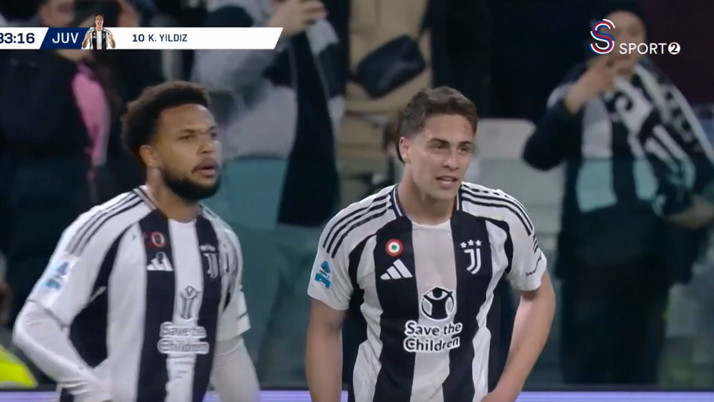Kenan Yıldız'ın klas gol attığı maçta Juventus kazandı