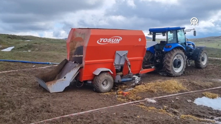 Çorum'da feci ölüm! Yem karma makinesine düşen kişi hayatını kaybetti