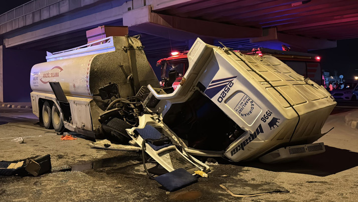 Hatay'da freni patlayan tanker dehşet saçtı: 1 ölü 1 yaralı