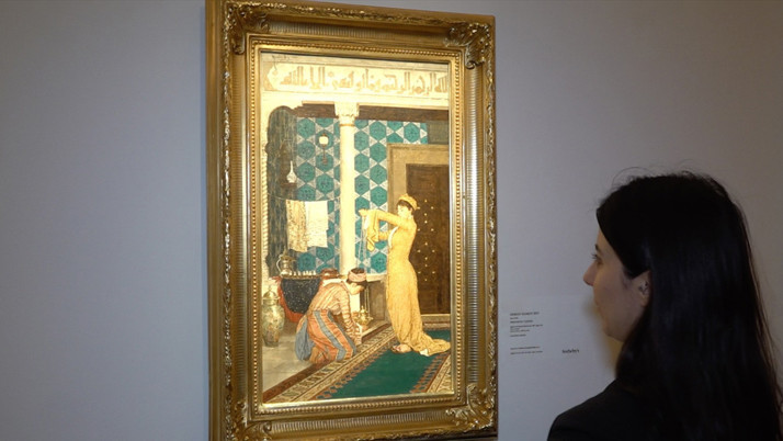 Osman Hamdi Bey'in kayıp tablosu Londra'da ortaya çıktı! Satışa sunulacak