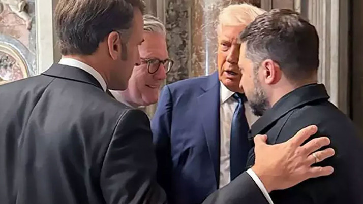 Dünya liderleri Papa'nın cenazesinde buluştu!